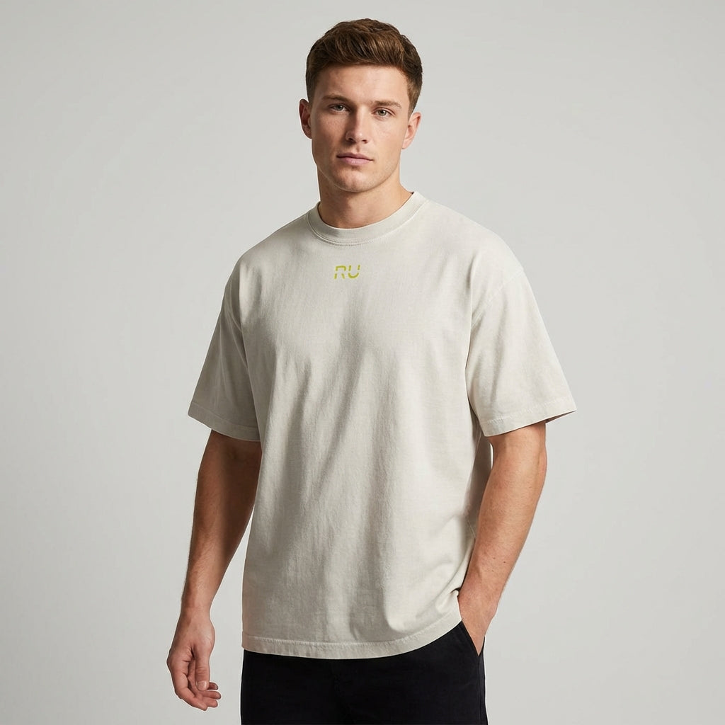 Vintage Washed Oversized Cotton T-Shirt