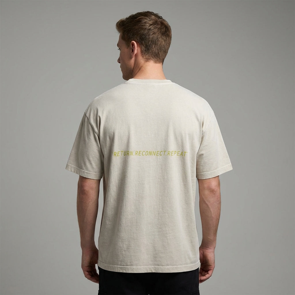 Vintage Washed Oversized Cotton T-Shirt