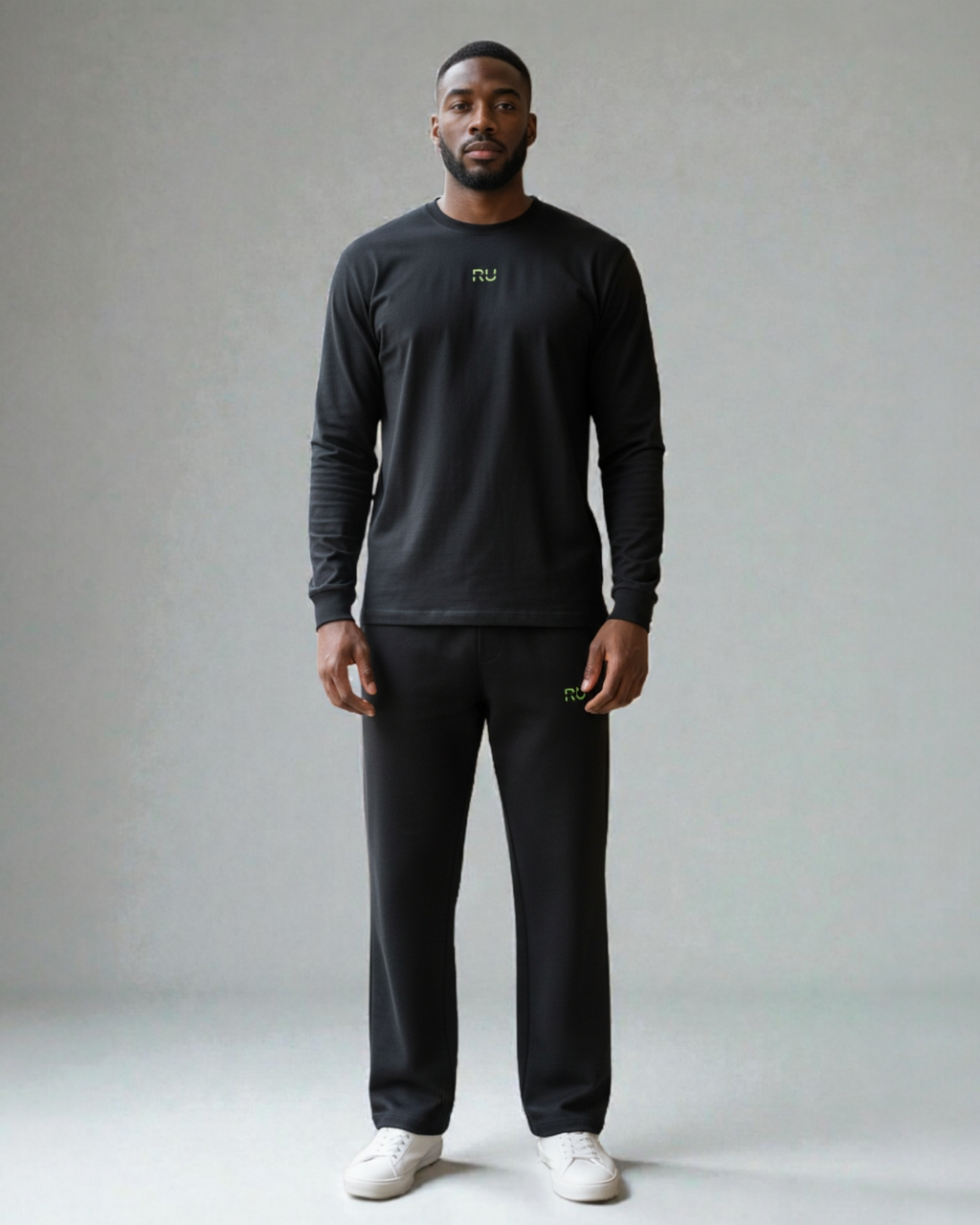 Straight-Leg Sweatpants