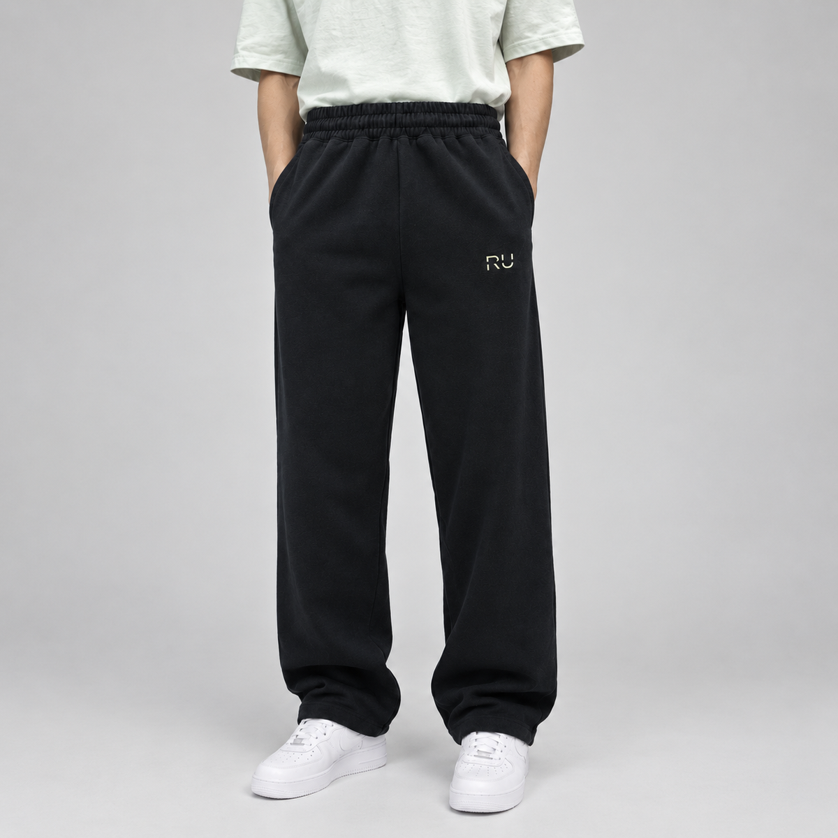 Straight-Leg Sweatpants