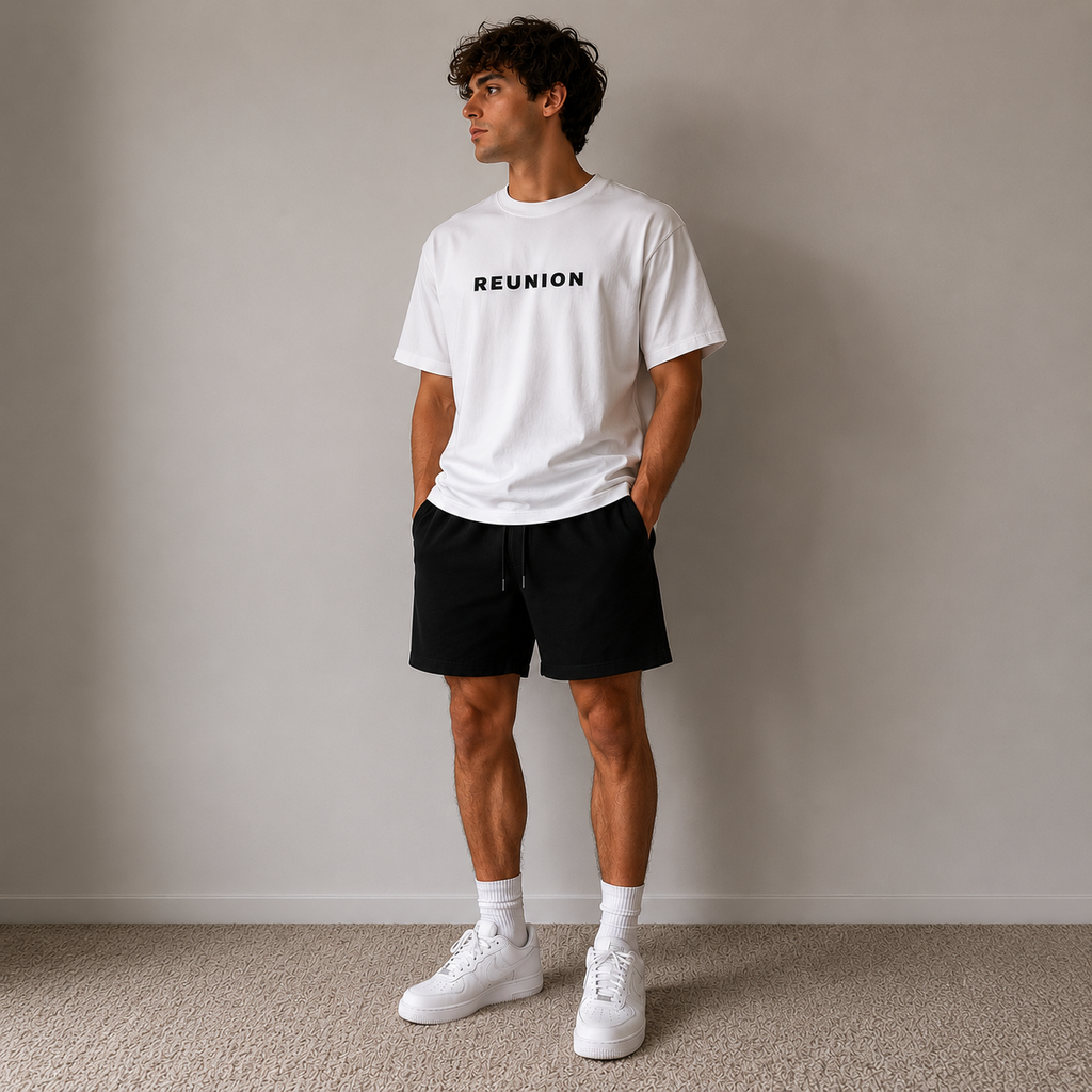 Mineral Wash Boxy Cotton T-Shirt