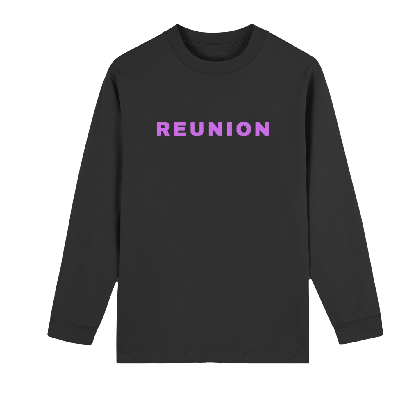 Crew Neck Drop Shoulder Long Sleeve Shirt