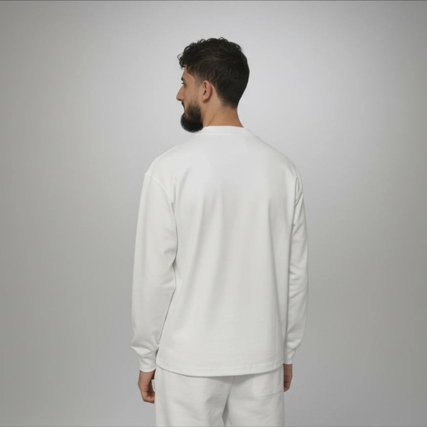 Crewneck Long-Sleeve T-Shirt