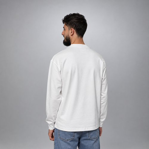 Crewneck Long-Sleeve T-Shirt