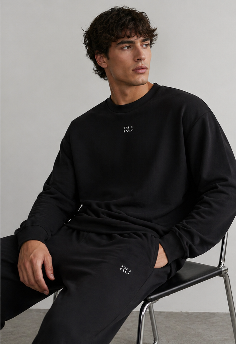 Crewneck Long-Sleeve T-Shirt