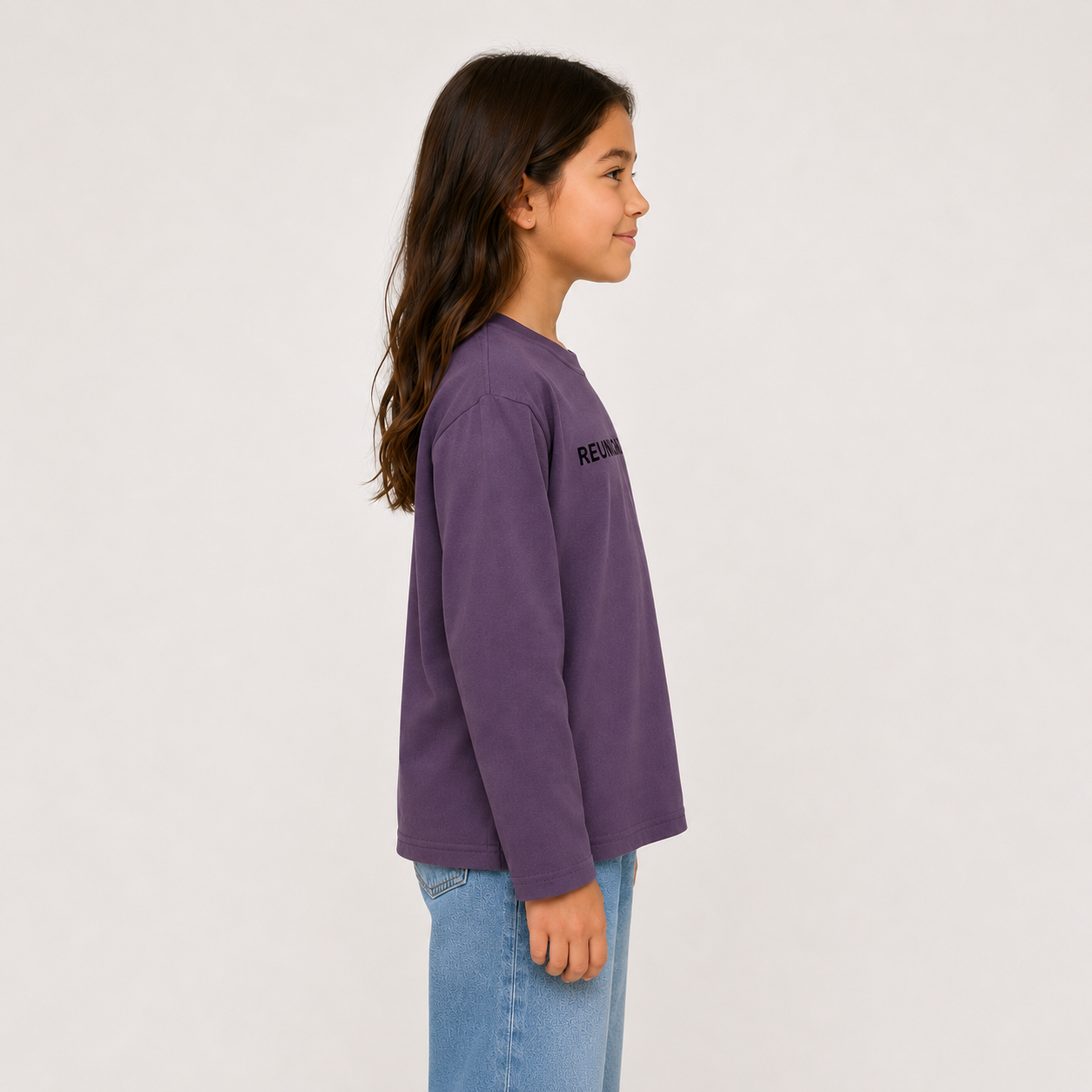 Kid's Drop Shoulder Long Sleeve T-Shirt