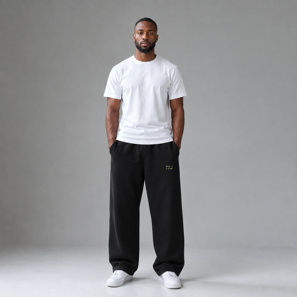 Straight-Leg Sweatpants