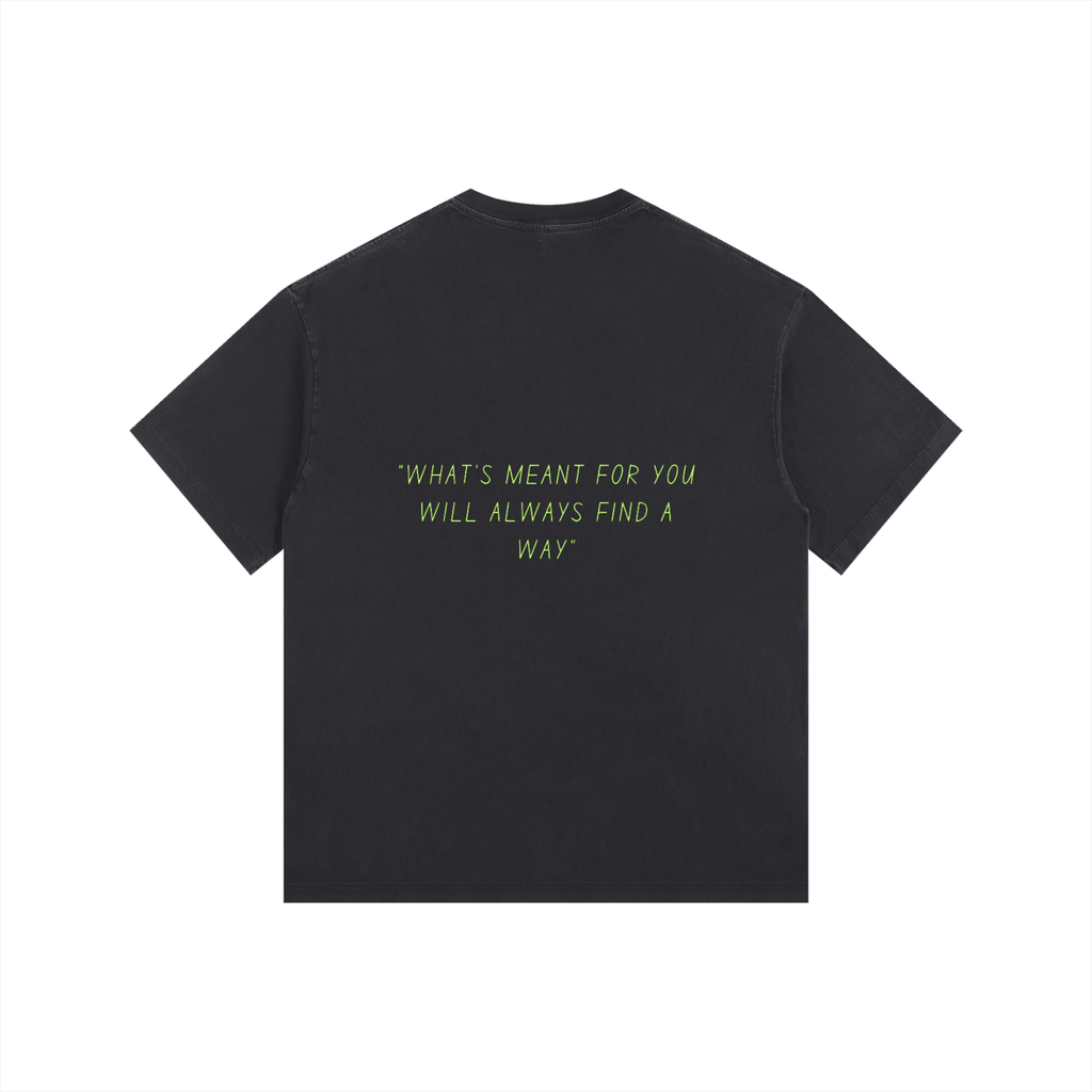Vintage Washed Oversized Cotton T-Shirt