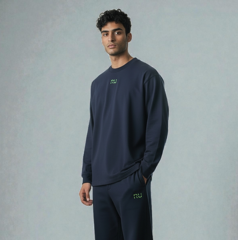 Crewneck Long-Sleeve T-Shirt