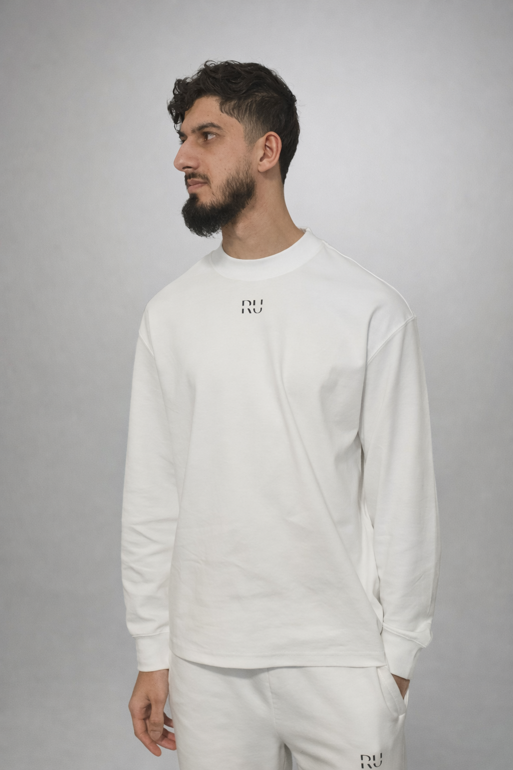 Crewneck Long-Sleeve T-Shirt